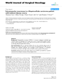 Báo cáo khoa học: "Intramuscular recurrence in a Hepatocellular carcinoma patient with indolent disease course"