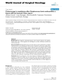 Báo cáo khoa học: "Colonoscopy is mandatory after Streptococcus bovis endocarditis: a lesson still not learned. Case report"