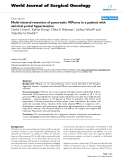 Báo cáo khoa học: "Multi-visceral resection of pancreatic VIPoma in a patient with sinistral portal hypertension"