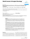 Báo cáo khoa học: "Gastrointestinal stromal tumor of the stomach with lymph node metastasis"