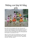 Những con búp bê bằng giấy 