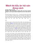 Mách bà bầu ăn hải sản đúng cách 