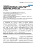 Báo cáo y học: "Prescription channeling of COX-2 inhibitors and traditional nonselective nonsteroidal anti-inflammatory drugs: a population-based case–control study"