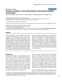 Báo cáo y học: "Somatic mutations in the mitochondria of rheumatoid arthritis synoviocytes"