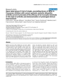 Báo cáo y học: "Open label phase II trial of single, ascending doses of MRA in Caucasian children with severe systemic juvenile idiopathic arthritis: proof of principle of the efficacy of IL-6 receptor blockade in this type of arthritis and demonstration of prolonged clinical improvement"