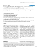 Báo cáo y học: "Transcriptional profiles discriminate bone marrow-derived and synovium-derived mesenchymal stem cells"