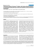 Báo cáo y học: "Polarized subsets of human T-helper cells induce distinct patterns of chemokine production by normal and systemic sclerosis dermal fibroblasts"