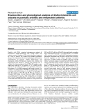 Báo cáo y học: "Enumeration and phenotypical analysis of distinct dendritic cell subsets in psoriatic arthritis and rheumatoid arthritis"