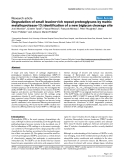 Báo cáo y học: "Degradation of small leucine-rich repeat proteoglycans by matrix metalloprotease-13: identification of a new biglycan cleavage site"