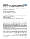 Báo cáo y học: "Fibroblast activation protein alpha is expressed by chondrocytes following a pro-inflammatory stimulus and is elevated in osteoarthriti"