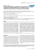 Báo cáo y học: "Human autoantibodies against the 54 kDa protein of the signal recognition particle block function at multiple stages"