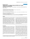 Báo cáo y học: "dentification of collagen-induced arthritis loci in aged multiparous female mice"