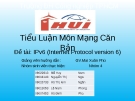 Tài liệu mạng căn bản