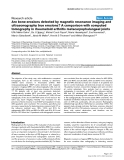 Báo cáo y học: "Are bone erosions detected by magnetic resonance imaging and ultrasonography true erosions? A comparison with computed tomography in rheumatoid arthritis metacarpophalangeal joints"