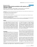 Báo cáo y học: "Novel IL10 gene family associations with systemic juvenile idiopathic arthritis"