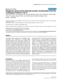 Báo cáo y học: "Exogenous glucosamine globally protects chondrocytes from the arthritogenic effects of IL-1β"