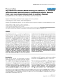 Báo cáo y học: " Impact of concomitant DMARD therapy on adherence to treatment with etanercept and infliximab in rheumatoid arthritis. Results from a six-year observational study in southern Sweden"