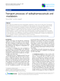 Báo cáo khoa học: "Transport processes of radiopharmaceuticals and -modulators"