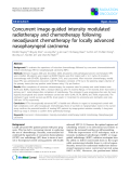 Báo cáo khoa học: "Concurrent image-guided intensity modulated radiotherapy and chemotherapy following neoadjuvant chemotherapy for locally advanced nasopharyngeal carcinoma"
