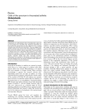 Review Cells of the synovium in rheumatoid arthritis
