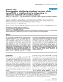 The rheumatoid arthritis shared epitope increases cellular susceptibility to oxidative stress by antagonizing an adenosine-mediated anti-oxidative pathway