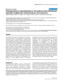 Báo cáo y học: "Heterogeneity of autoantibodies in 100 patients with autoimmune myositis: insights into clinical features and outcomes"