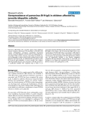 Báo cáo y học: "Seroprevalence of parvovirus B19 IgG in children affected by juvenile idiopathic arthritis"