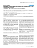 Báo cáo y học: " Regulation of Sox9 activity by crosstalk with nuclear factor-κB and retinoic acid receptors"