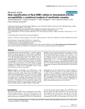 Báo cáo y học: "New classification of HLA-DRB1 alleles in rheumatoid arthritis susceptibility: a combined analysis of worldwide samples"