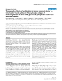 Báo cáo y học: "Therapeutic effects of antibodies to tumor necrosis factor-α, interleukin-6 and cytotoxic T-lymphocyte antigen 4 immunoglobulin in mice with glucose-6-phosphate isomerase induced arthritis"