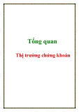 Giáo trình về Thị trường chứng khoán -Chương 1