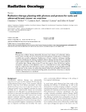 Báo cáo khoa học: "  Radiation therapy planning with photons and protons for early and advanced breast cancer: an overview"