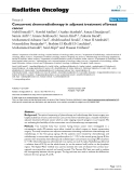 Báo cáo khoa học: "Concurrent chemoradiotherapy in adjuvant treatment of breast cancer"