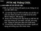 Tài liệu hệ thống cơ sở dữ liệu