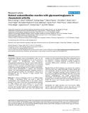 Báo cáo y học: "Natural autoantibodies reactive with glycosaminoglycans in rheumatoid arthritis"