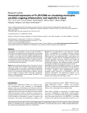 Báo cáo y học: "Increased expression of FcγRI/CD64 on circulating monocytes parallels ongoing inflammation and nephritis in lupus"