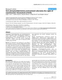 Báo cáo y học: "Oral phosphatidylcholine pretreatment alleviates the signs of experimental rheumatoid arthritis"