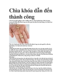 Chìa khóa dẫn đến thành công 