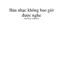 Bản nhạc không bao giờ được nghe 