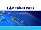 LẬP TRÌNH WEB - Hướng đối trong PHP