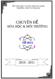 Chuyên đề: Hóa học và môi trường