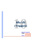 Bẫy Lỗi (Triggers)