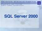 Tài liệu môn học SQL Server 2000