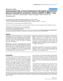 Báo cáo y học: "Immunization with an immunodominant self-peptide derived from glucose-6-phosphate isomerase induces arthritis in DBA/1 mice"