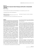 Báo cáo y học: "Anti-tumour necrosis factor therapy and B cells in rheumatoid arthritis"