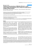 Báo cáo y học: "Preclinical characterization of DEKAVIL (F8-IL10), a novel clinical-stage immunocytokine which inhibits the progression of collagen-induced arthritis"