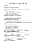 CHƯƠNG VIII: DẪN XUẤT HALOGEN - ANCOL - PHENOL 