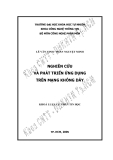Nghiên cứu phát triển ứng dụng trên mạng không dây (Lê Văn Vinh vs Phan Nguyệt Minh) - 1
