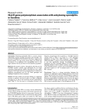 Báo cáo y học: "HLA-E gene polymorphism associates with ankylosing spondylitis in Sardinia"