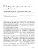 Báo cáo y học: "α The role of anti-α-actinin antibodies in the pathogenesis and monitoring of lupus nephritis"